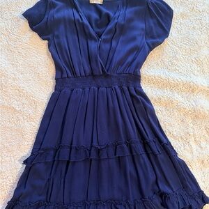 Altar'd State Navy Blue Dress